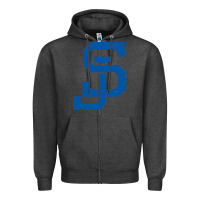 Charcoal Heather san jose state spartans Zipper Hoodie - artisFamous
