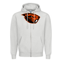 Dove Grey oregon merch tee Zipper Hoodie - artisFamous