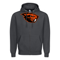 Smoke oregon merch tee Zipper Hoodie - artisFamous