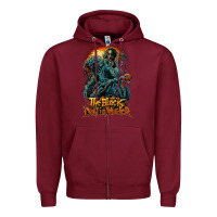 Burgundy the black dahlia murder Zipper Hoodie - artisFamous