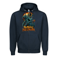 Navy the black dahlia murder Zipper Hoodie - artisFamous