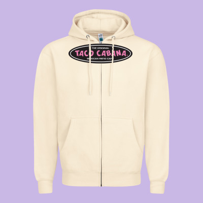Resto Taco Cabana Zipper Hoodie Designed By Artisfamous