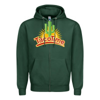 Sports Green Resto Tacotime Zipper Hoodie - artisFamous