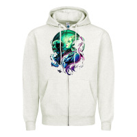 Oatmeal Heather the black dahlia murder 02 Zipper Hoodie - artisFamous