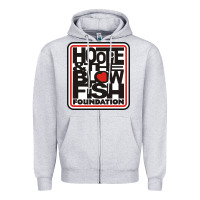 Heather Grey hootie and the blowfish Zipper Hoodie - artisFamous