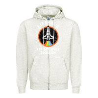 Oatmeal Heather liberals for gay space socialism Zipper Hoodie - artisFamous