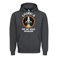 Smoke liberals for gay space socialism Zipper Hoodie - artisFamous