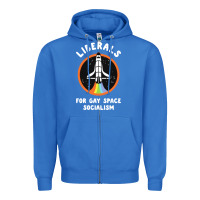 True Royal liberals for gay space socialism Zipper Hoodie - artisFamous