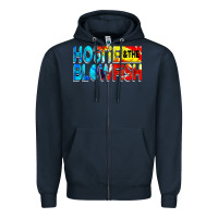 Navy hootie and the blowfish Zipper Hoodie - artisFamous