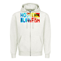 Oatmeal Heather hootie and the blowfish Zipper Hoodie - artisFamous