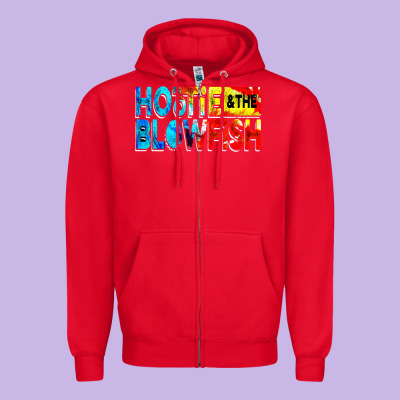 Hootie And The Blowfish Zipper Hoodie Designed By Artisfamous