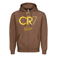 Chestnut cr7 graphic Zipper Hoodie - artisFamous