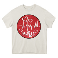 Cream nurse coaster Heavy Core Tee - CowGirlArtShop