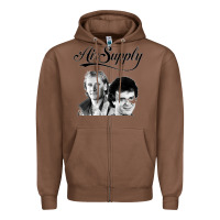 Chestnut air supply 9 Zipper Hoodie - artisFamous