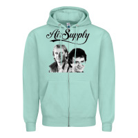 Seafoam air supply 9 Zipper Hoodie - artisFamous
