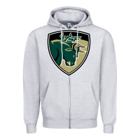 Heather Grey south florida bulls Zipper Hoodie - artisFamous