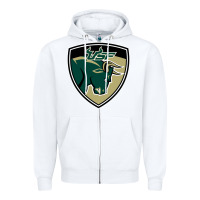 White south florida bulls Zipper Hoodie - artisFamous