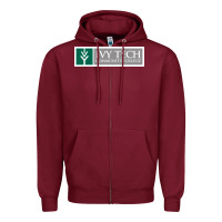 Burgundy Ivy Tech Community College of Indiana Zipper Hoodie - artisFamous