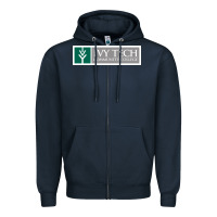 Navy Ivy Tech Community College of Indiana Zipper Hoodie - artisFamous