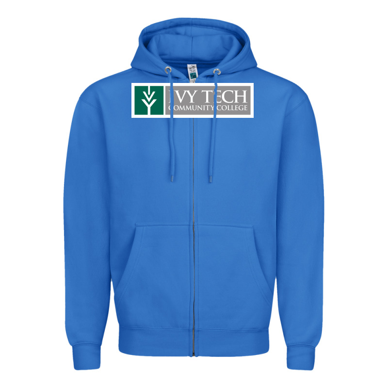 Ivy Tech Community College Of Indiana Zipper Hoodie by artisFamous | Teevron
