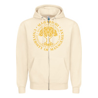 Sandshell Maharishi International College Zipper Hoodie - artisFamous