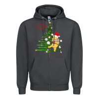 Smoke Winnie The Pooh- Merry christmas Zipper Hoodie - artisFamous