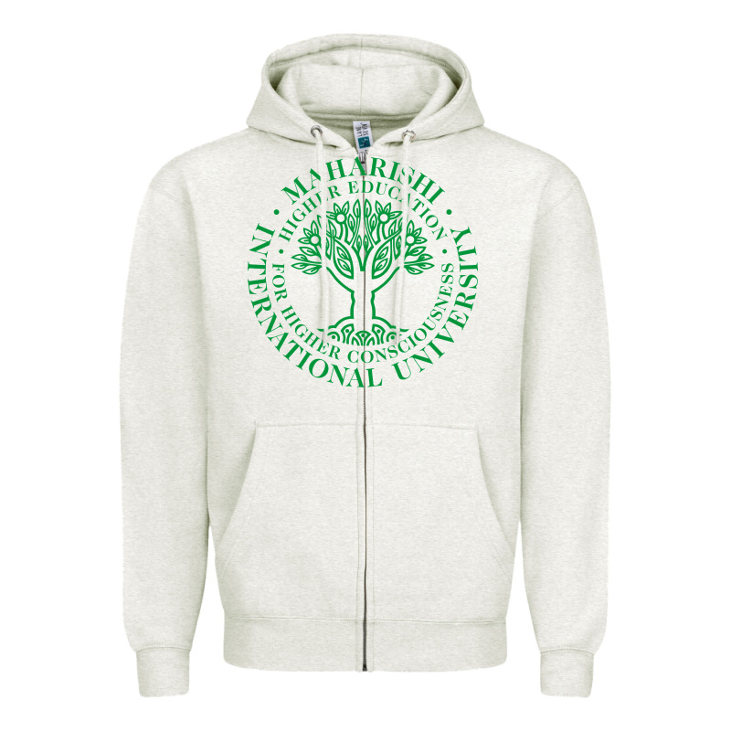 Maharishi International College Zipper Hoodie by artisFamous | Teevron