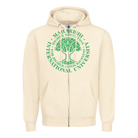 Sandshell Maharishi International College Zipper Hoodie - artisFamous
