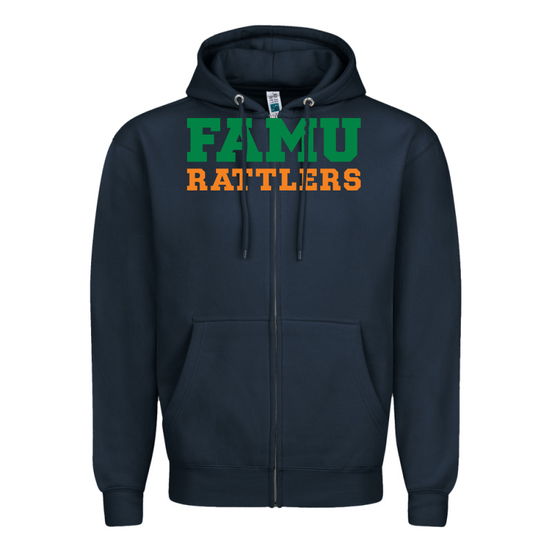 Famu Rattlers Zipper Hoodie by artisFamous | Teevron