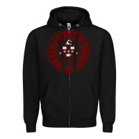 Black Rose–Hulman Institute of Technology College Zipper Hoodie - artisFamous
