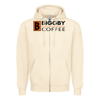 Sandshell biggby coffee Zipper Hoodie - artisFamous