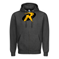 Charcoal Heather Robin Zipper Hoodie - artisFamous