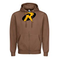 Chestnut Robin Zipper Hoodie - artisFamous
