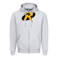Heather Grey Robin Zipper Hoodie - artisFamous