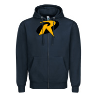 Navy Robin Zipper Hoodie - artisFamous