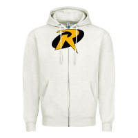 Oatmeal Heather Robin Zipper Hoodie - artisFamous