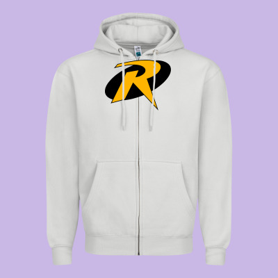 Robin Zipper Hoodie Designed By Artisfamous