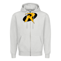 Dove Grey Robin Zipper Hoodie - artisFamous