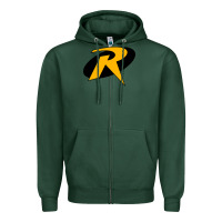 Sports Green Robin Zipper Hoodie - artisFamous