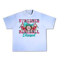 Grape Ice stressed blessed & baseball obsessed Urban Heavy Tee - BundleAndBundleShop