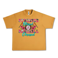 Peanut Butter stressed blessed & baseball obsessed Urban Heavy Tee - BundleAndBundleShop