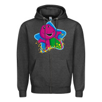 Charcoal Heather barney 5 Zipper Hoodie - artisFamous