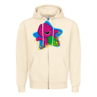 Sandshell barney 5 Zipper Hoodie - artisFamous