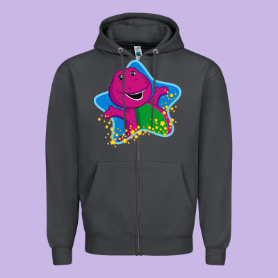 Barney 5 Zipper Hoodie Designed By Artisfamous