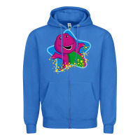 True Royal barney 5 Zipper Hoodie - artisFamous