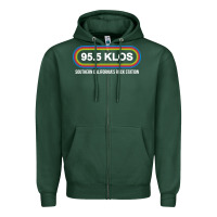 Sports Green klos classic Zipper Hoodie - artisFamous