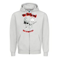 Dove Grey lemmy vocal Zipper Hoodie - artisFamous