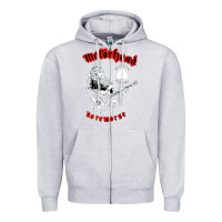 Heather Grey lemmy vocal Zipper Hoodie - artisFamous
