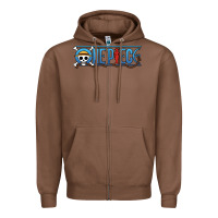 Chestnut One piece Zipper Hoodie - artisFamous