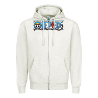 Oatmeal Heather One piece Zipper Hoodie - artisFamous